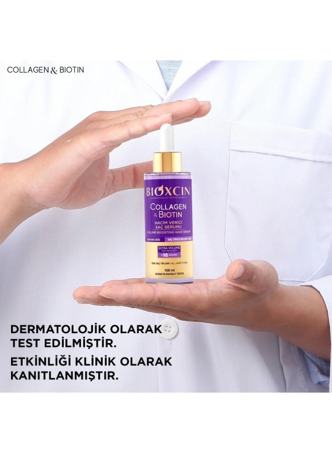 Bioxcin Collagen Biotin Extra Volume Anti-Hair Loss Serum 100ml - Image 3